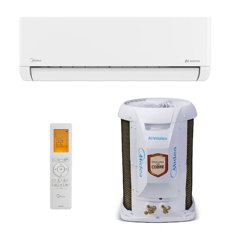 Ar Condicionado Split Hi Wall Midea AI AirVolution Inverter 9.000 Btus Frio 220V R-32