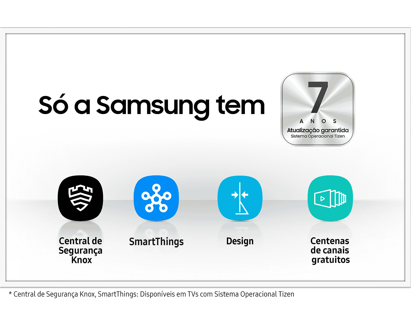Smart TV 50'' Samsung Crystal 4K UHD HDR 3 HDMI 1 USB Wi-fi U8600F (UN50U8600FGXZD)
